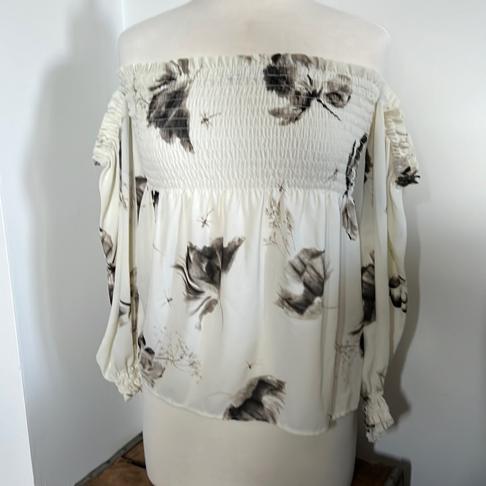 Cute cream and black shirt
